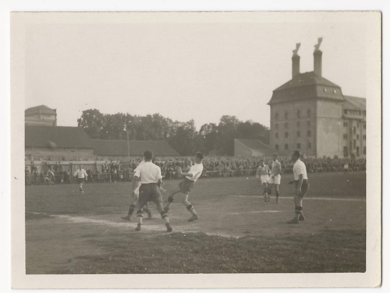 Razglednica Nogometni derbi 1931