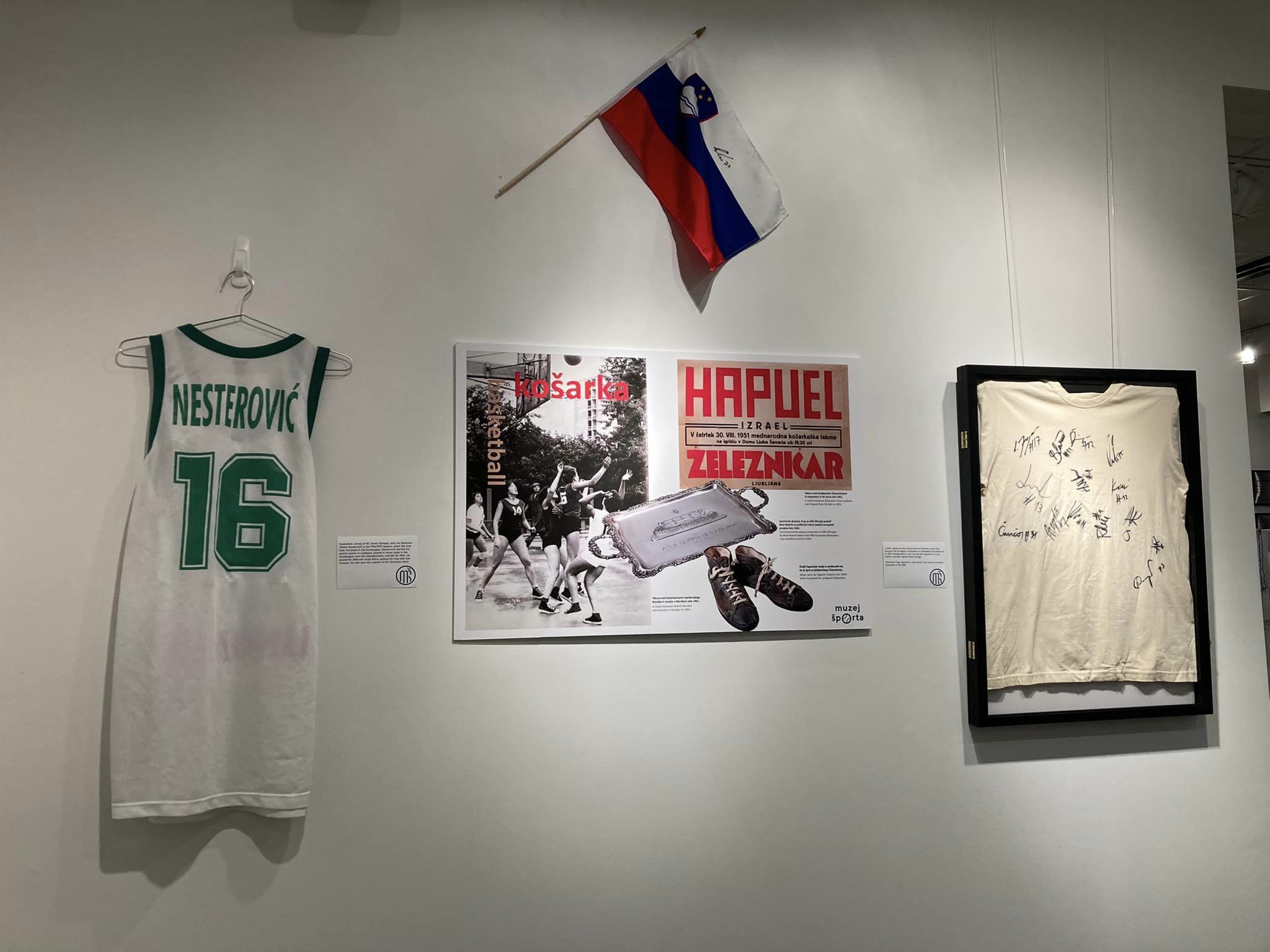 Razstava Varuh športne dediščine v ZDA, 2024, foto: Luka Zibelnik