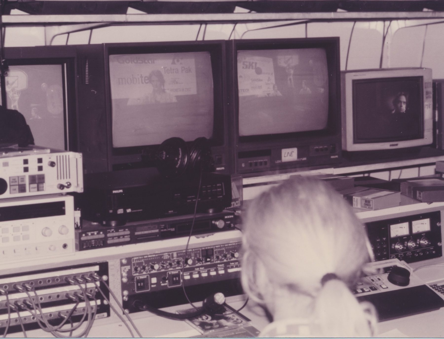 Snemalni studio kot del video krožka, 1996.