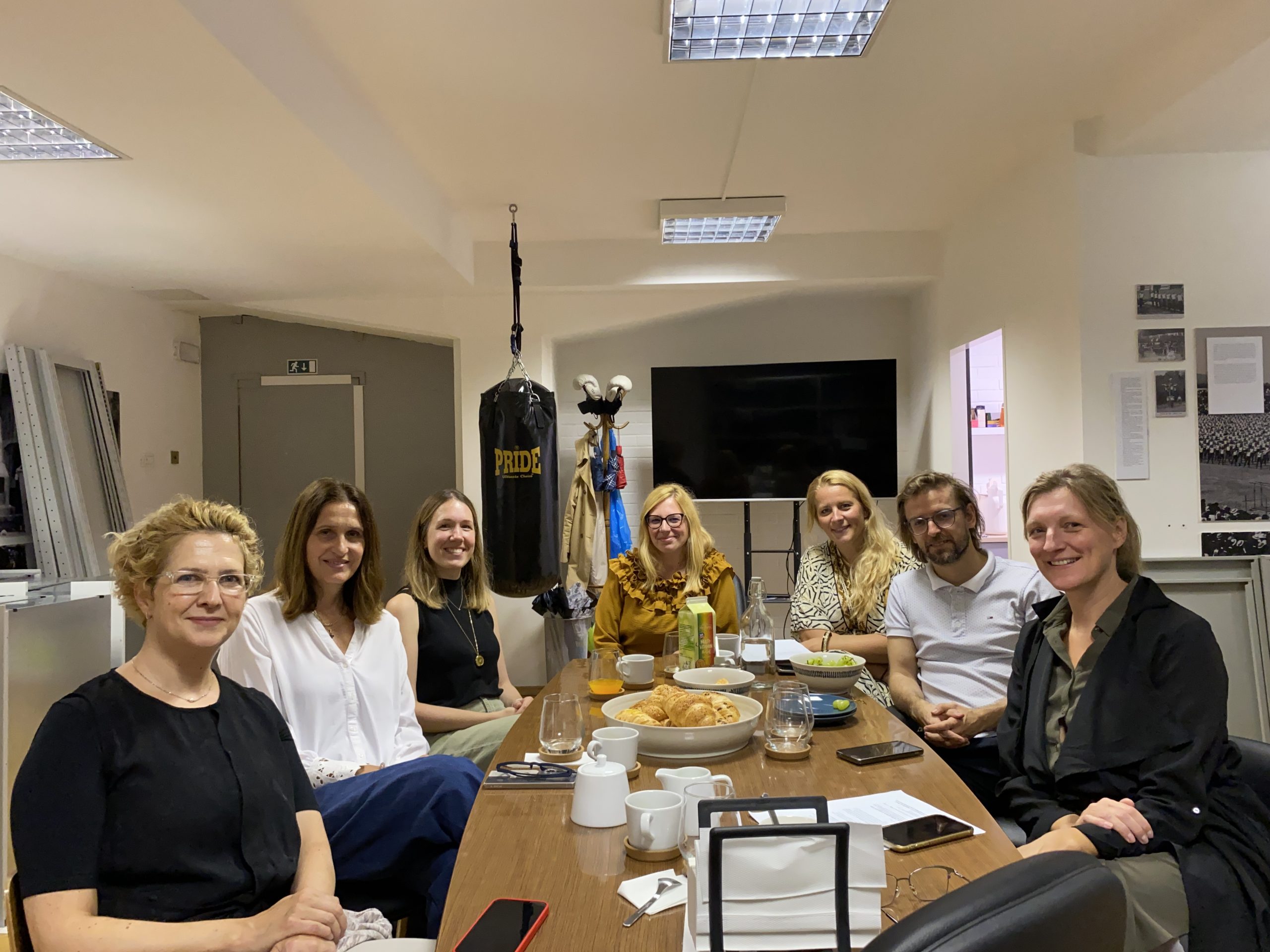 Obisk kolegov Hrvaškega športnega muzeja v Muzeju športa