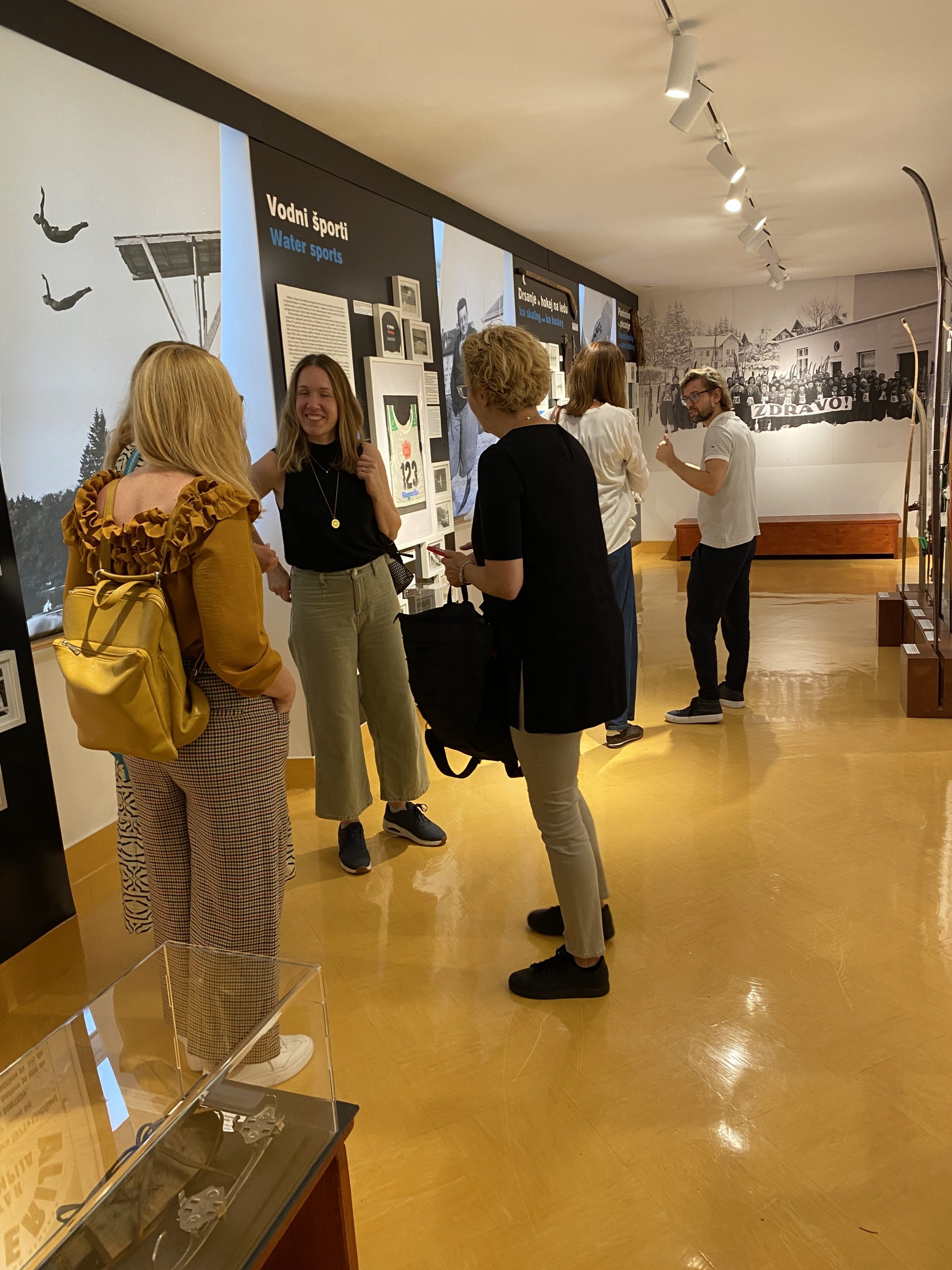 Obisk kolegov Hrvaškega športnega muzeja v Muzeju športa, 2025