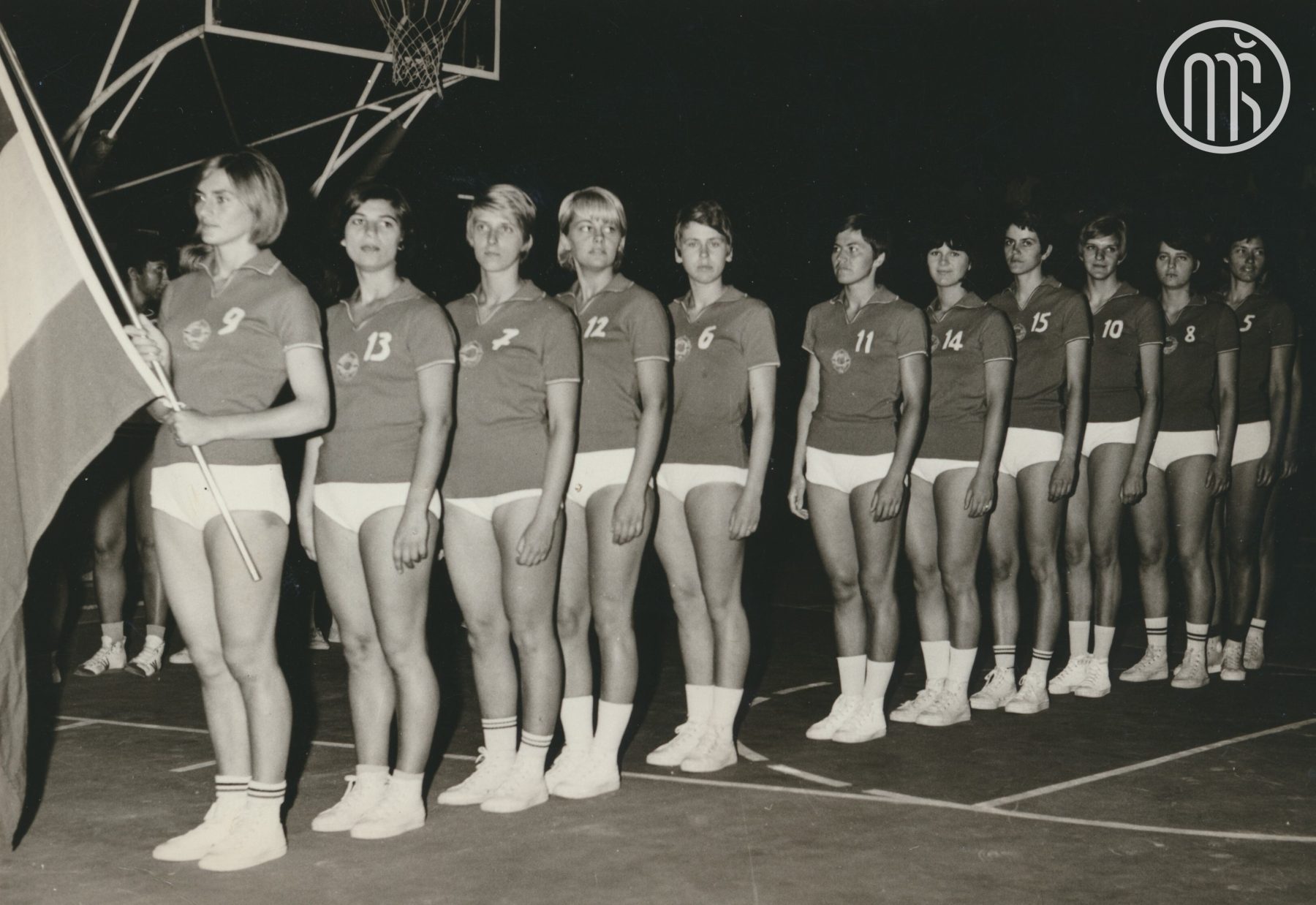 Jugoslovanska reprezentanca leta 1967 v Italiji. Foto: Beato Ugo, hrani Muzej športa.